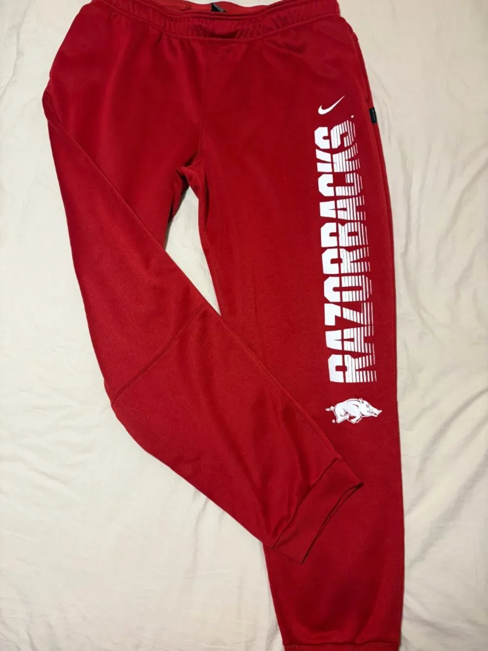 Nike Arkansas Razorbacks Club Fleece Joggers (Team Issued) XL